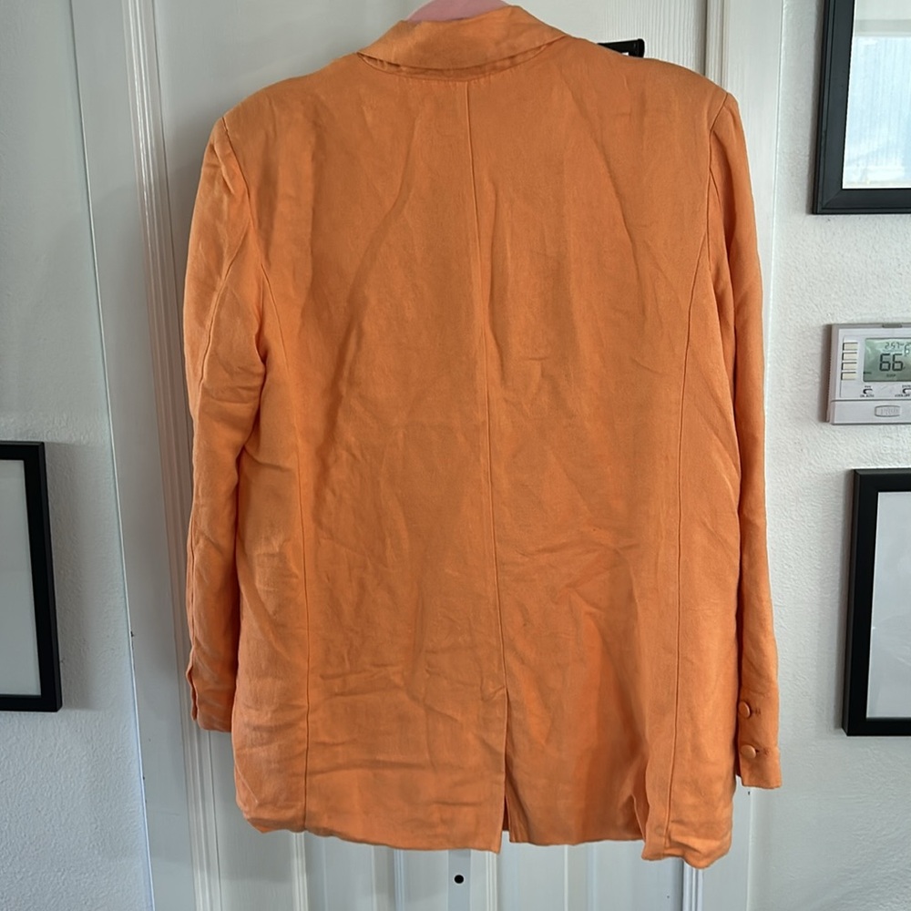 ASHLEY PARK x RTR Orange Blazer & Tailored Shorts SET - Picture 11 of 15